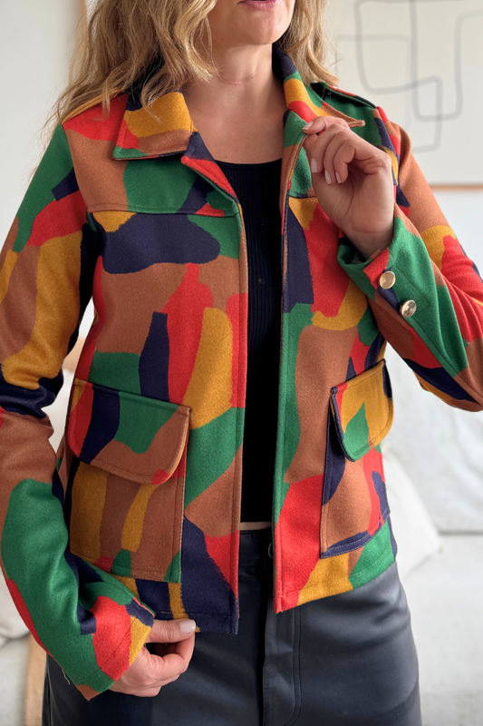 26148-8 Chaqueta en Paño Larga