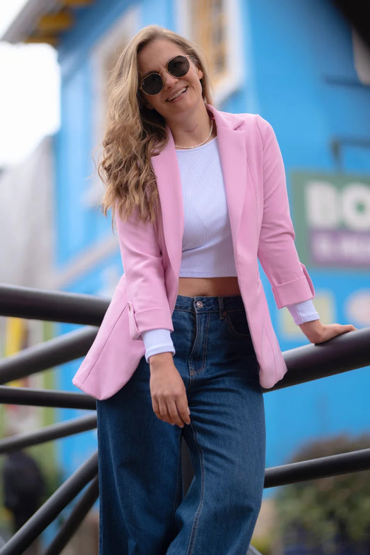 25054 Blazer Colores Pasteles