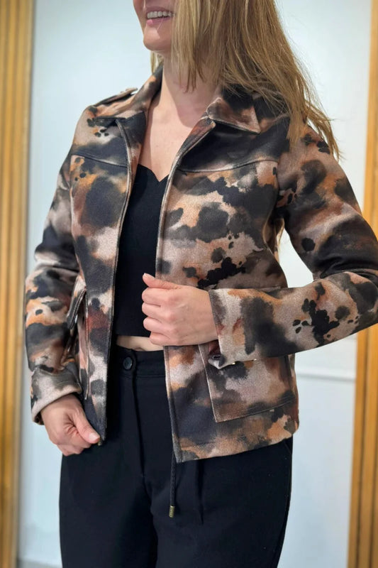 26148-16 Chaqueta en Paño Larga