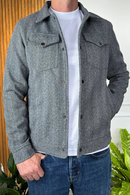 14172 Chaqueta Hombre en Paño