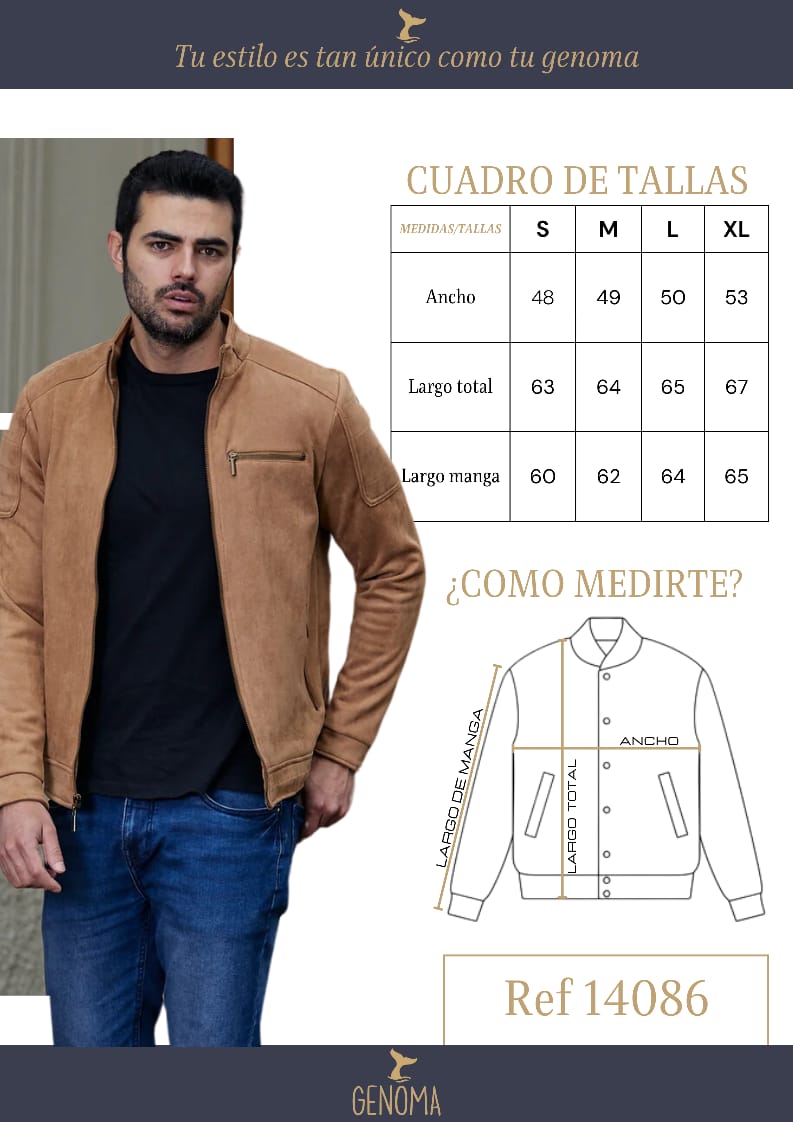 Chaqueta Bomber Classic 14086