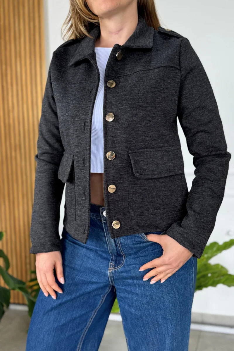 26148 Chaqueta Larga de Mujer