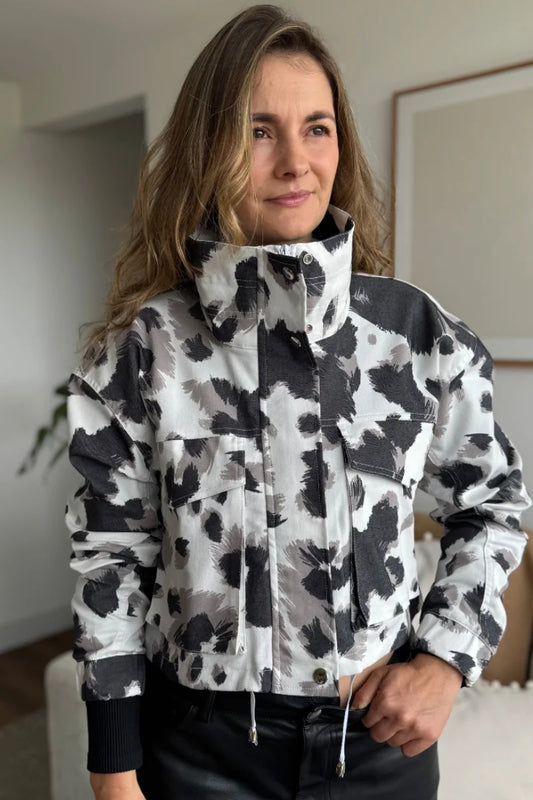 Chaqueta de Mujer Diseño Manchas