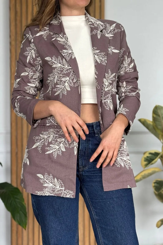 Blazer Bordado 10042