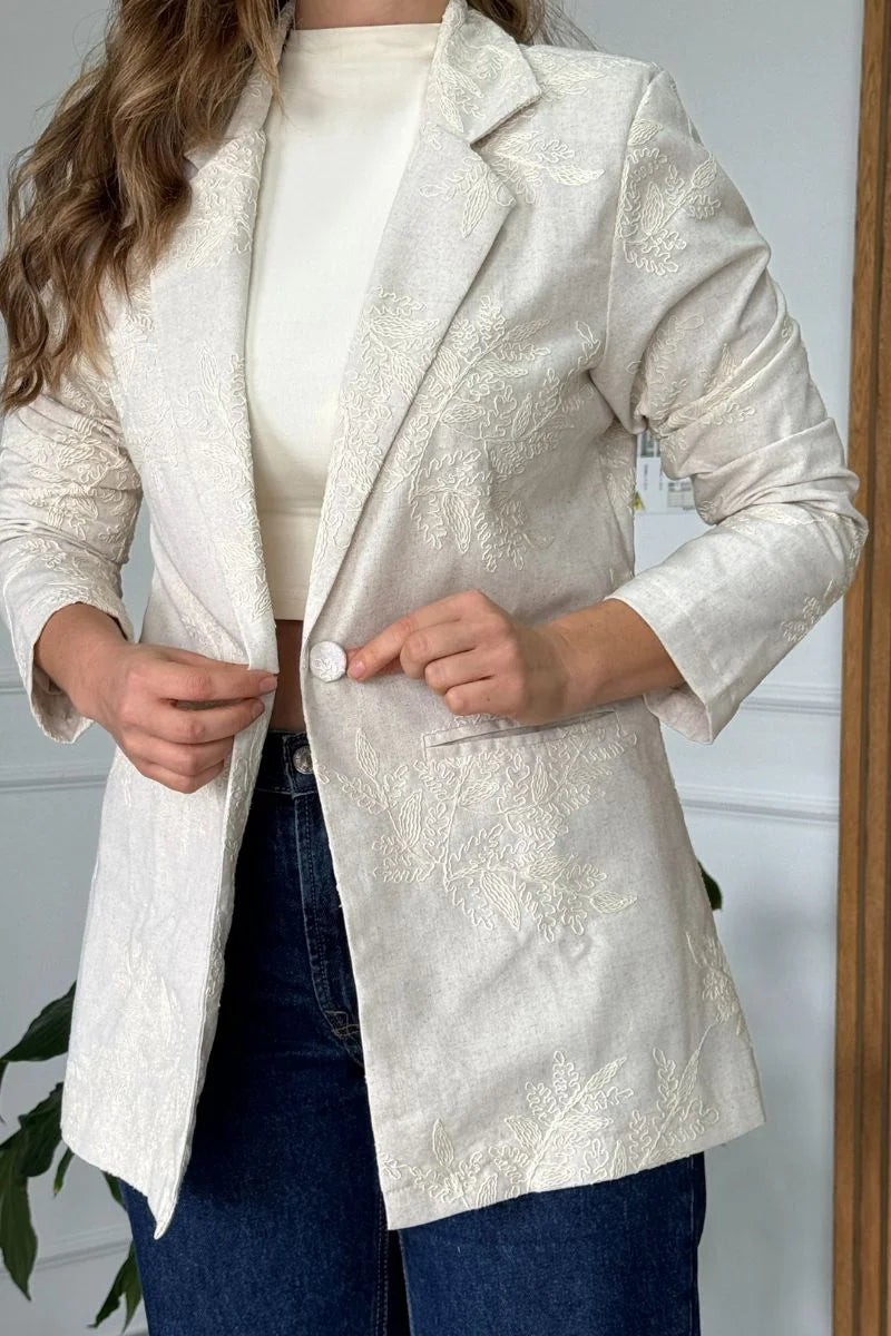 Blazer Bordado 10042
