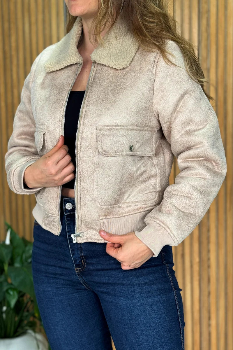 Chaqueta tipo Piloto Mujer 10040