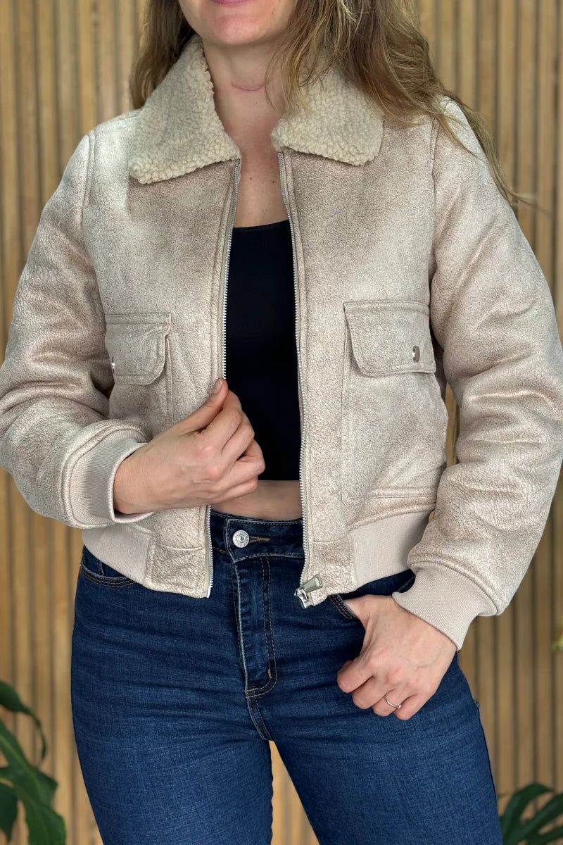 Chaqueta tipo Piloto Mujer 10040