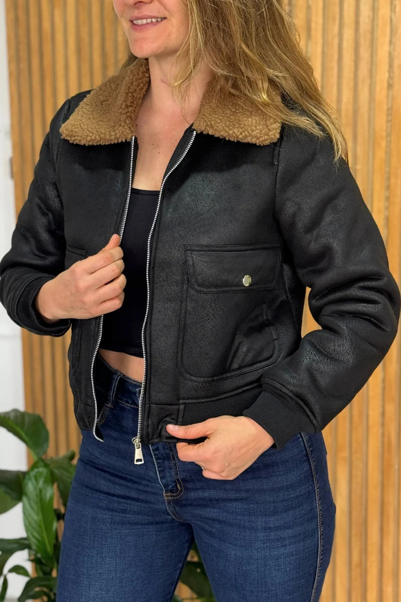 Chaqueta tipo Piloto Mujer 10040