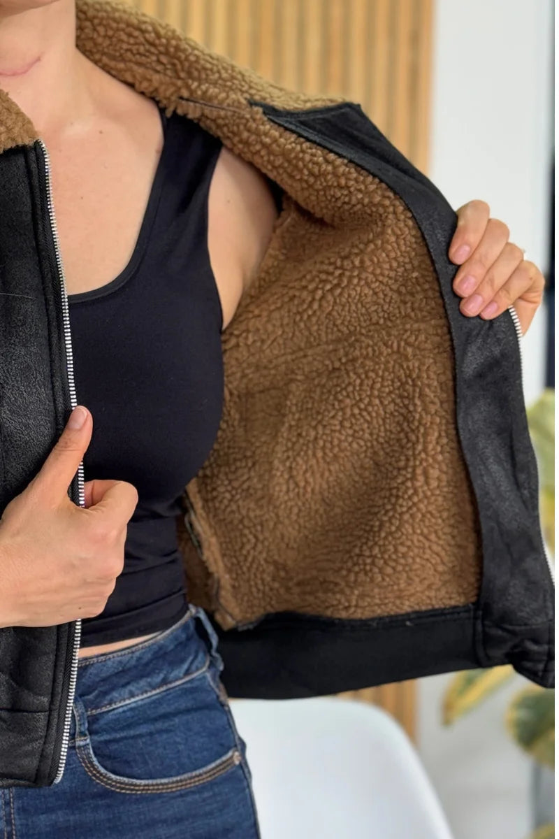 Chaqueta tipo Piloto Mujer 10040
