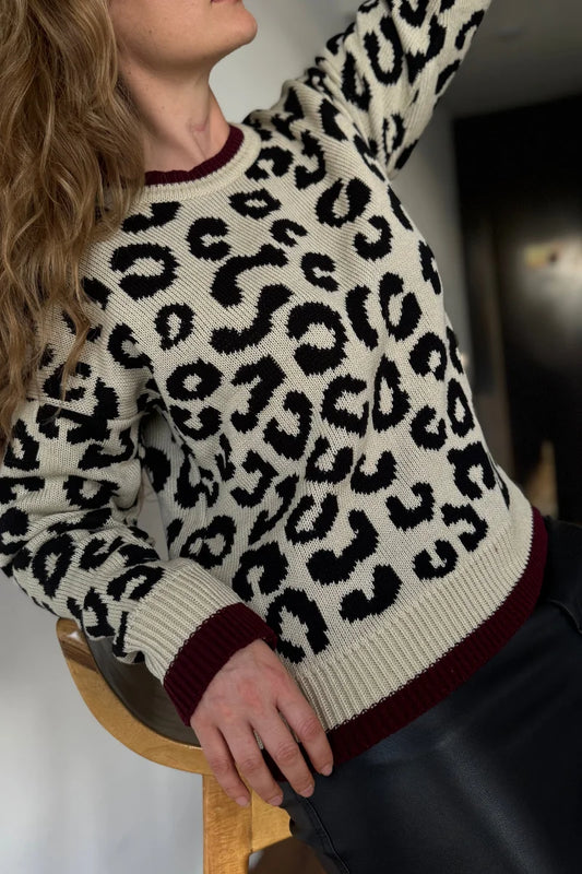 24011 Buzo tejido Animal Print