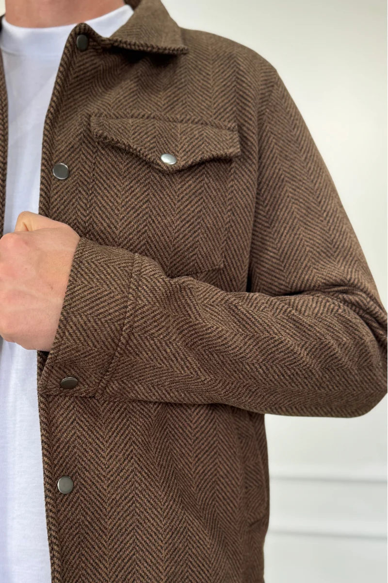 14172 Chaqueta Hombre en Paño