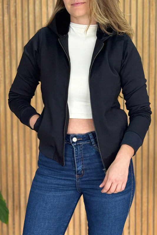 Chaqueta tipo Hoodies 26004 Unicolor