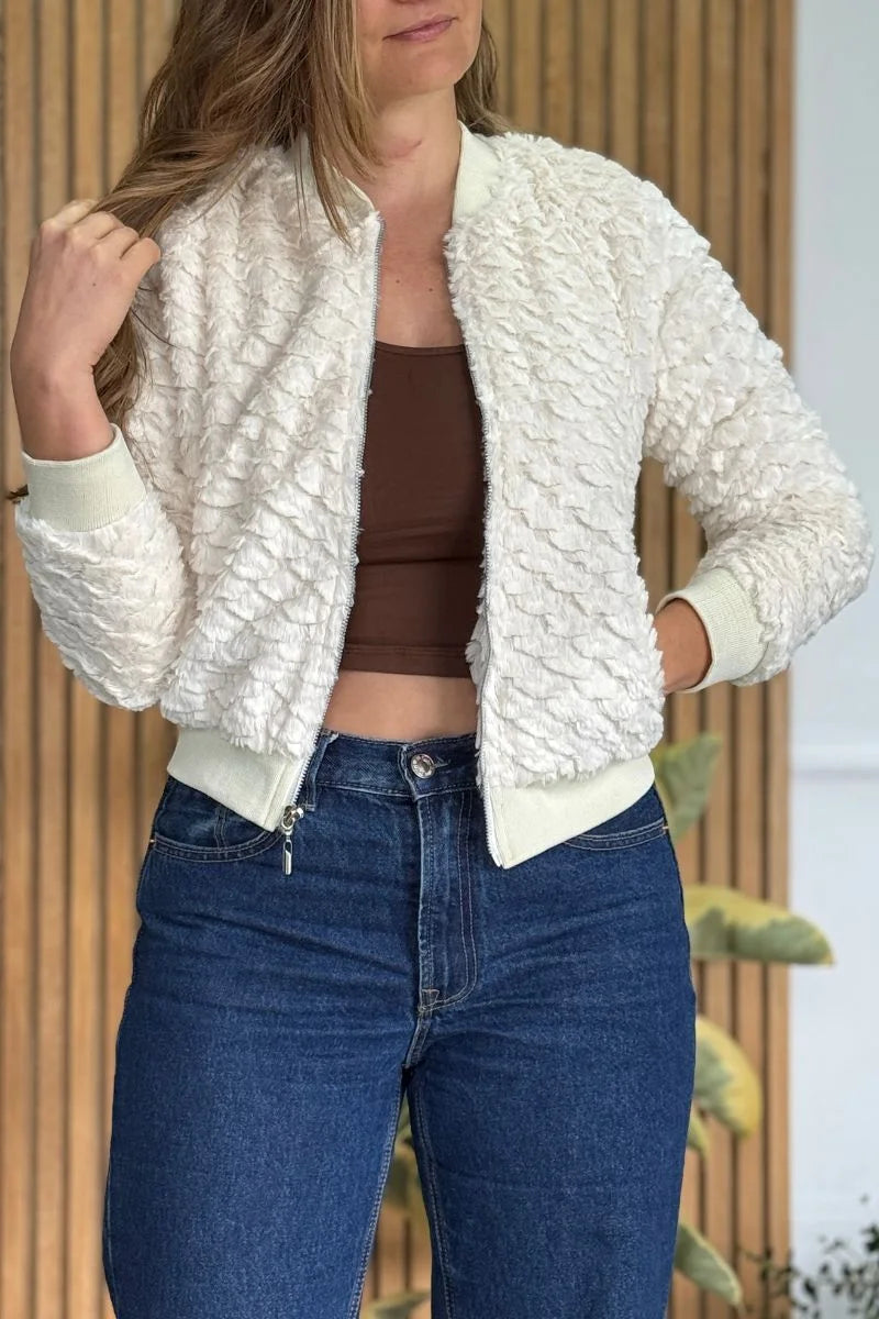 Chaqueta Mujer 26089 Marfil
