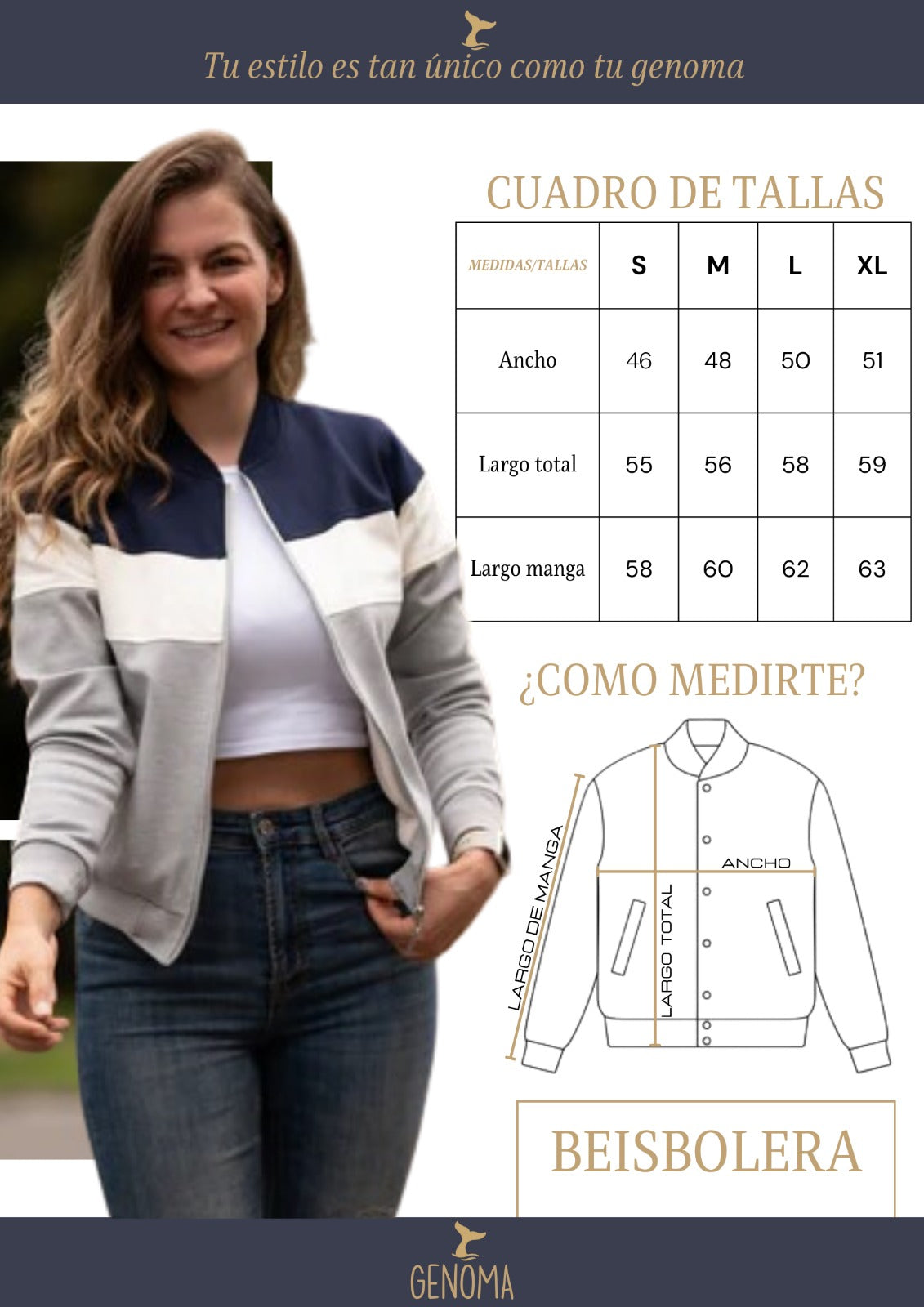 26085 Chaqueta Beisbolera