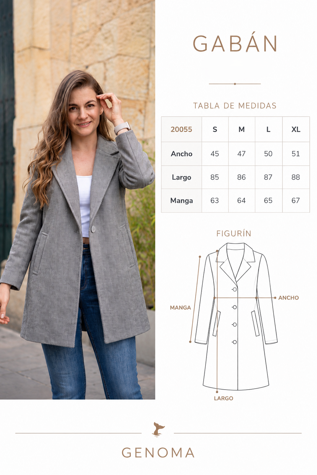 Producto del mes 20055 Gaban para Mujer