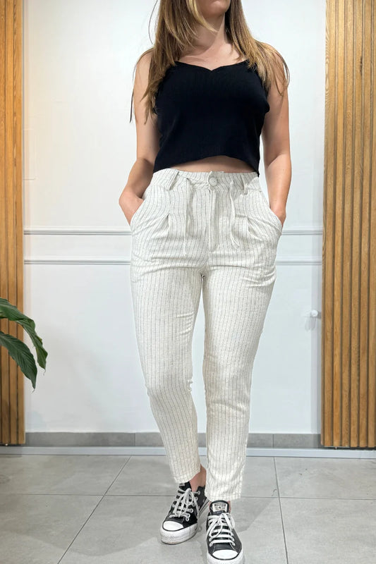 Pantalón en Lino 108