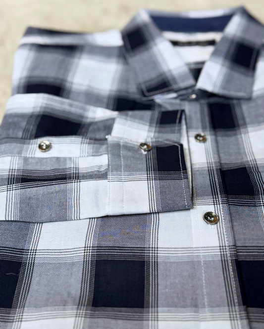 Camisa de Hombre 31162 Azul Oscuro