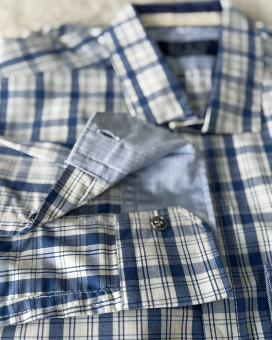 Camisa de Hombre 31136 azul