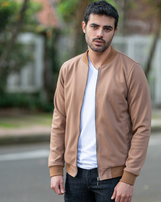 Chaqueta Bomber Classic 14096 Rib Oscuro