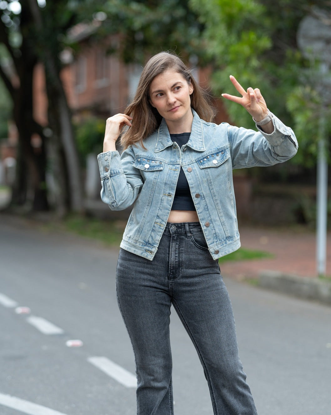 Chaqueta de Jean 10015
