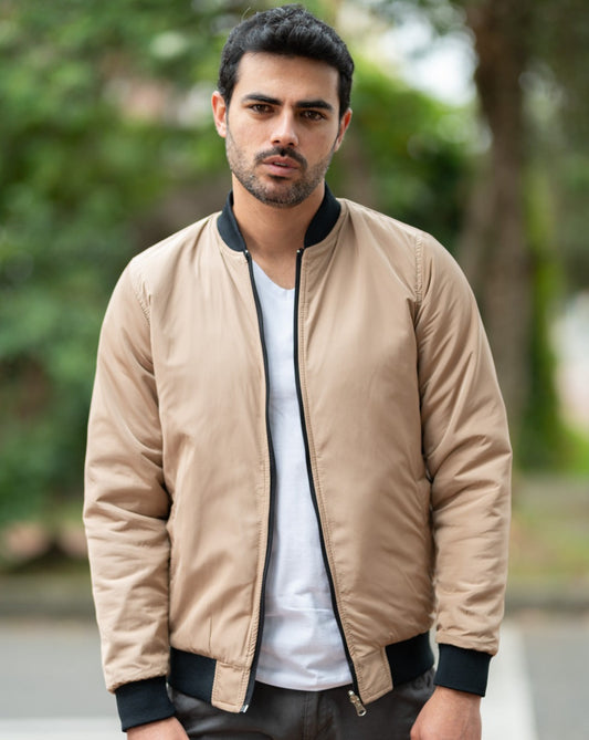 Chaqueta Impermeable Doble Faz Hombre 14169