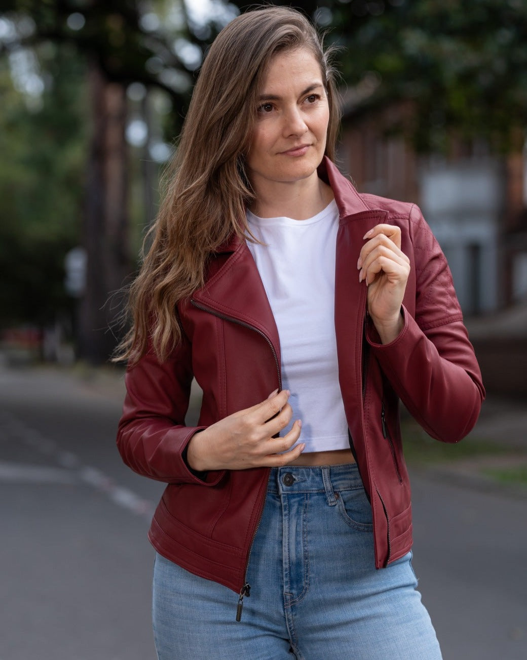Chaquetas Biker Tipo Cuero 1549