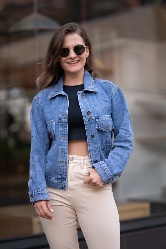 Chaquetas Jean 10013 Jean Oversize