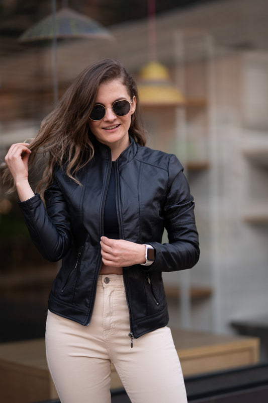 21011 Biker Tipo Cuero