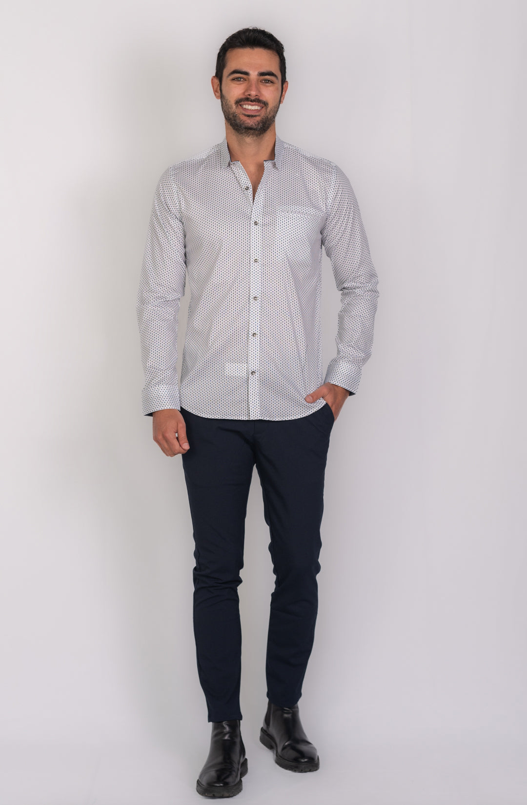 Camisa de Hombre 31156 Blanca