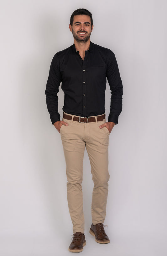 Camisa de Hombre 31173 Negro