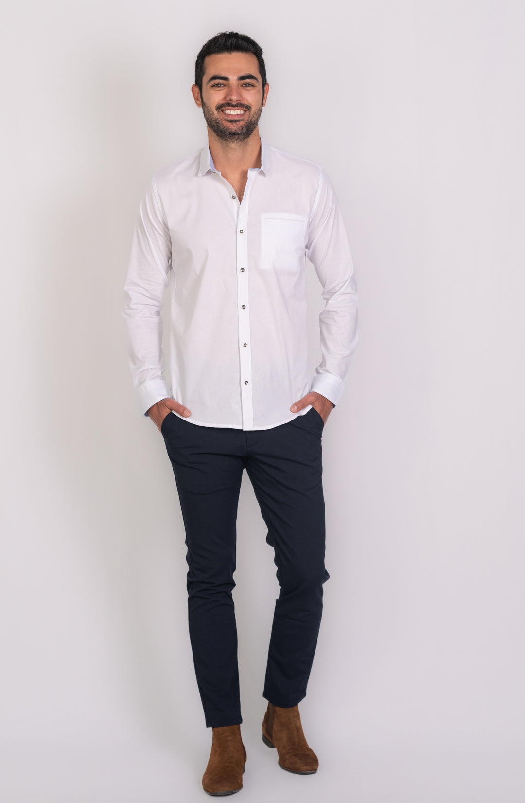 Camisa de Hombre 31173 Blanco