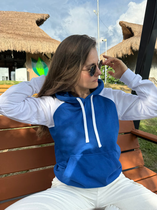 Hoodies 24004 Azul Rey