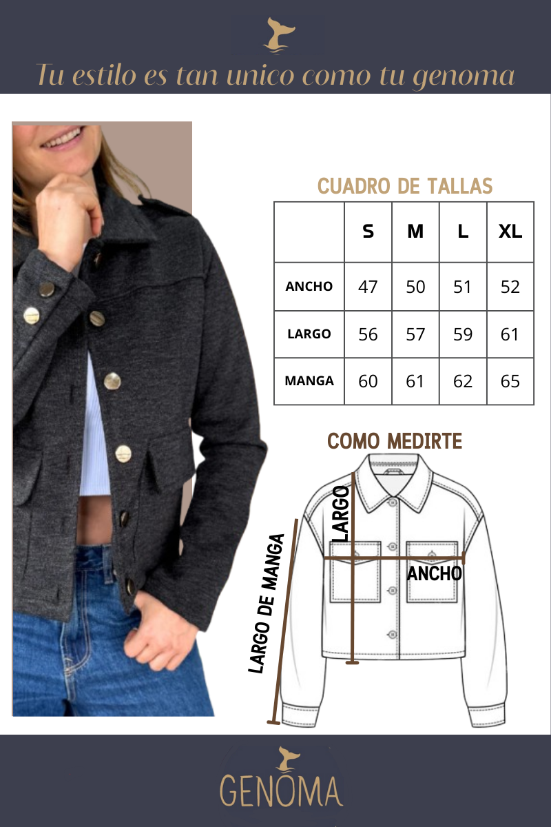 26148 Chaqueta Larga de Mujer