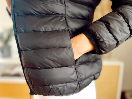 Chaqueta impermeable 10001 Negro