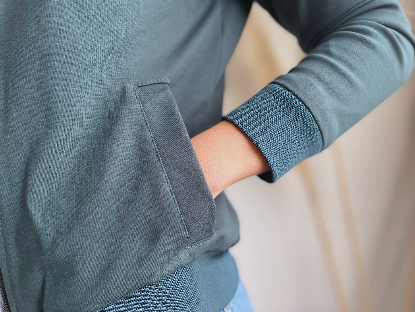 Chaquetas Bomber Classic 26113 Verde Oscuro