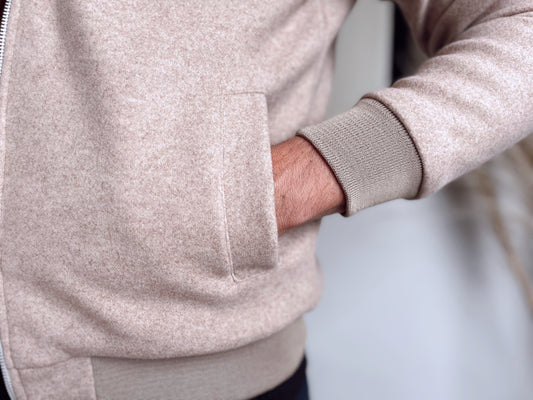 Chaquetas Bomber Classic 14144 Beige