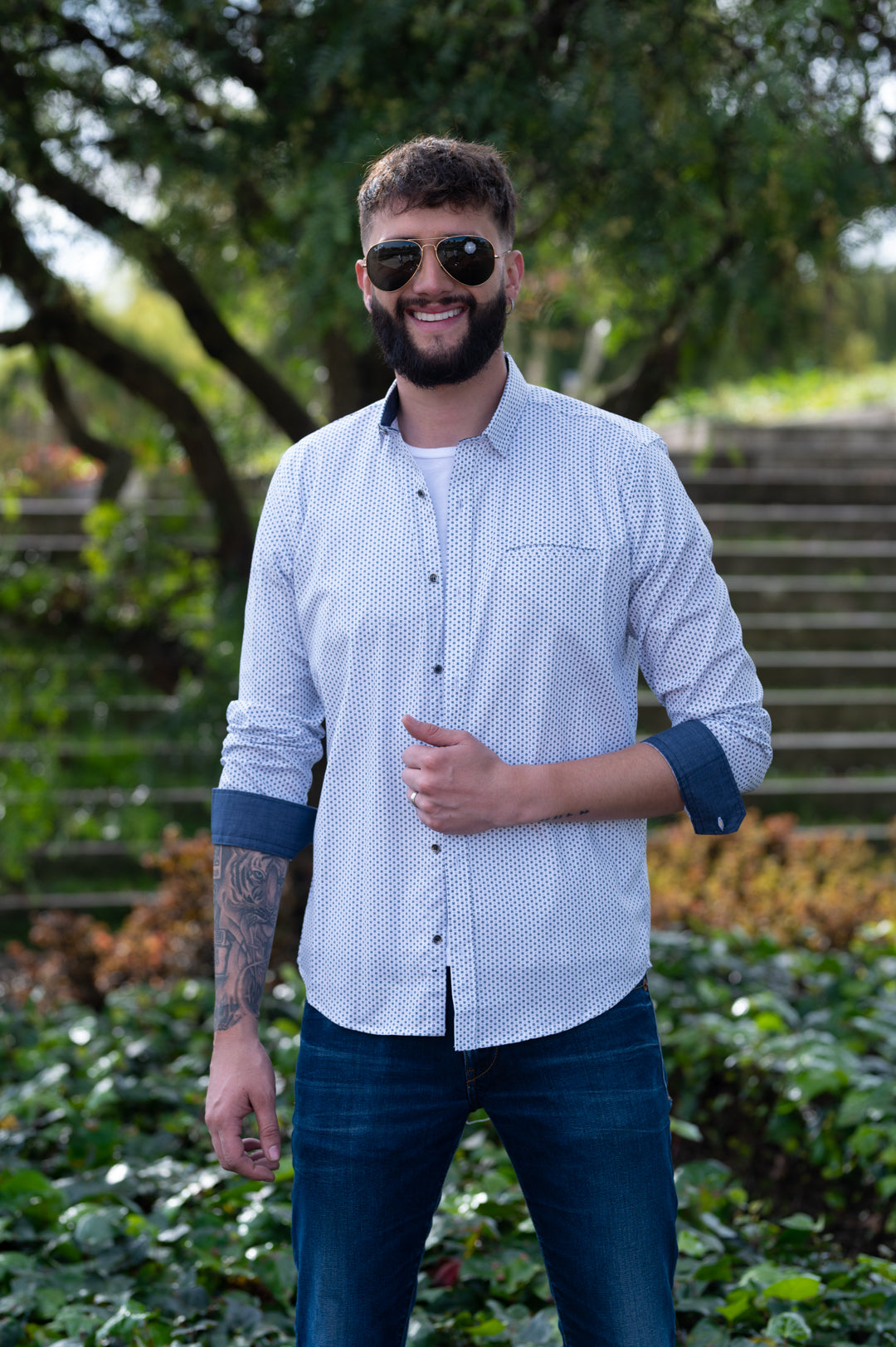 Camisa de Hombre 31156 Blanca