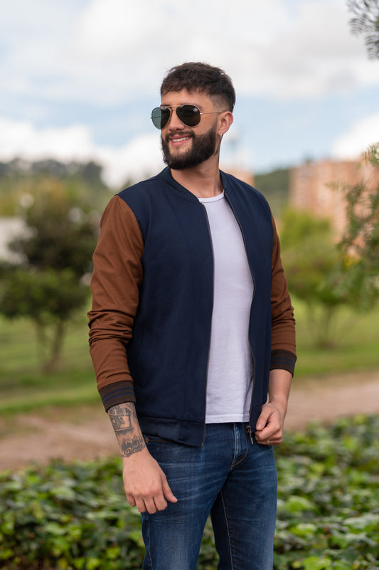 Chaquetas Beisbolera 14142 Azul