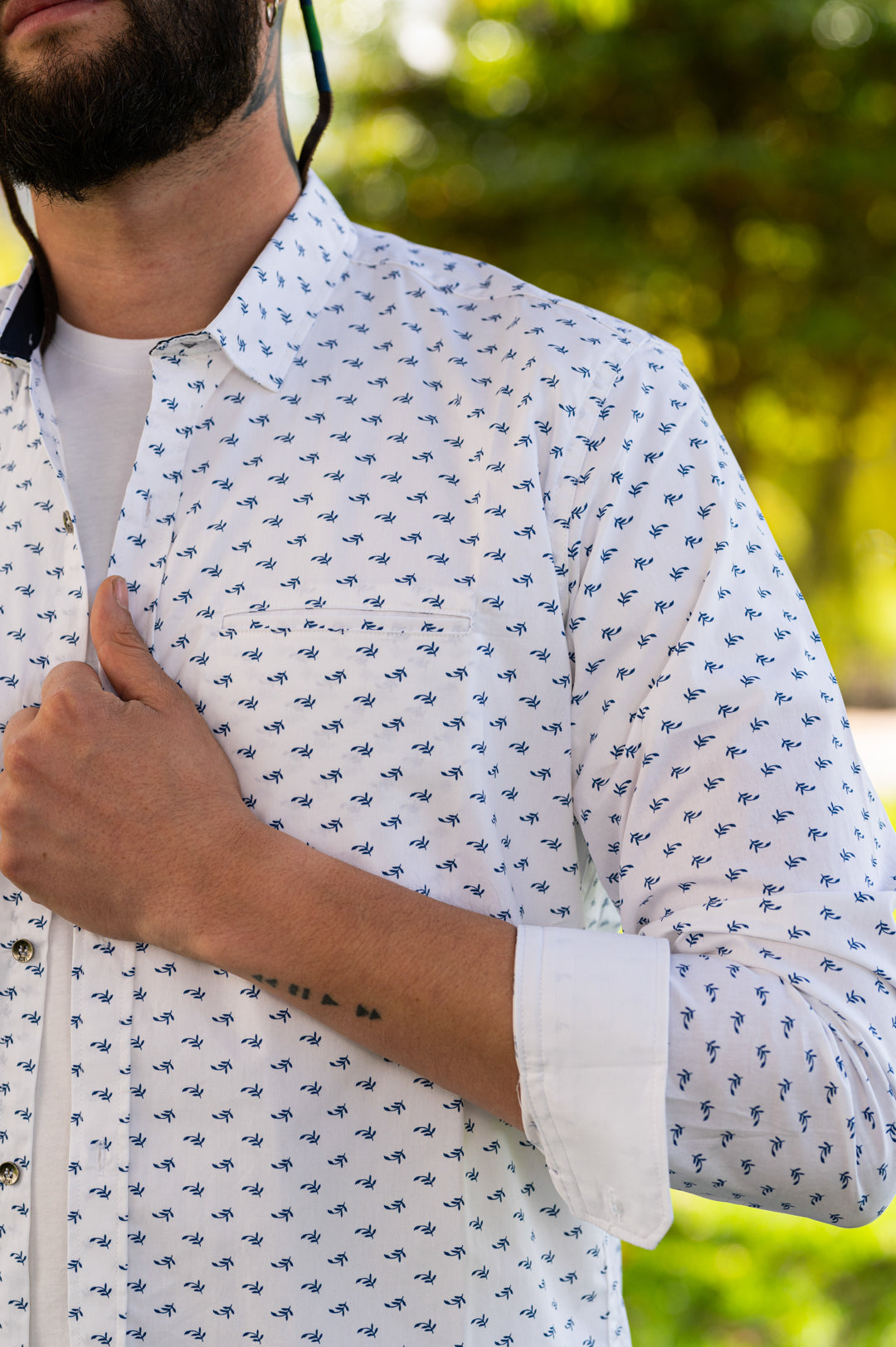 Camisa de Hombre 31169 Blanco