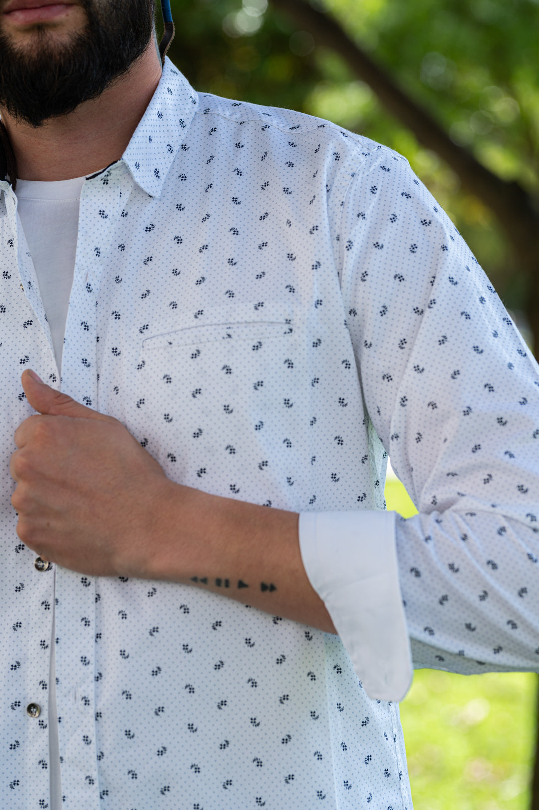 Camisa de Hombre 31168 Blanco