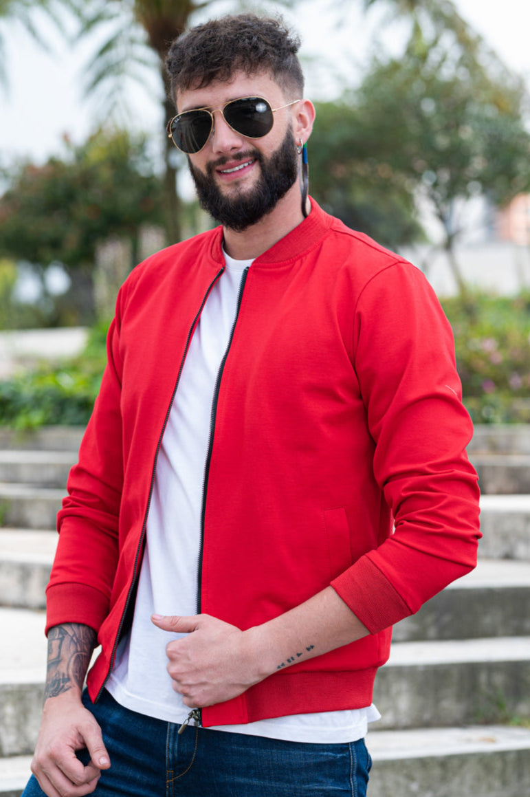 Jaquetas Bomber Clássicas 14001 Azul