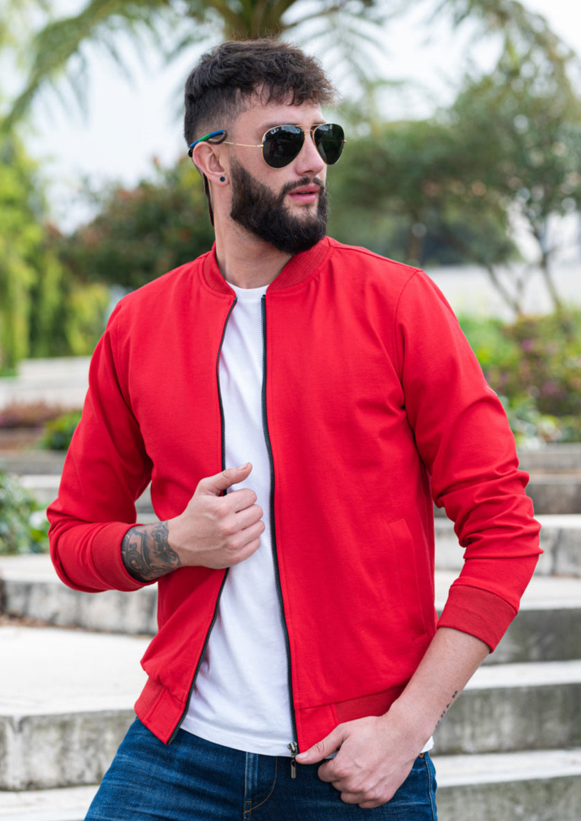 Jaquetas Bomber Clássicas 14001 Azul