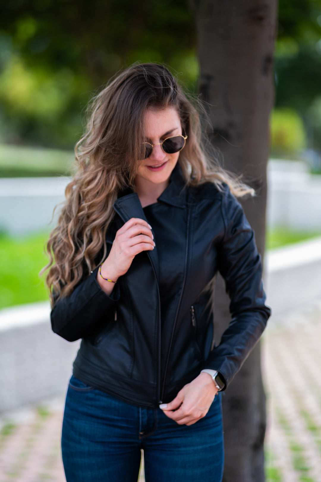 Chaquetas Biker Tipo Cuero 1549