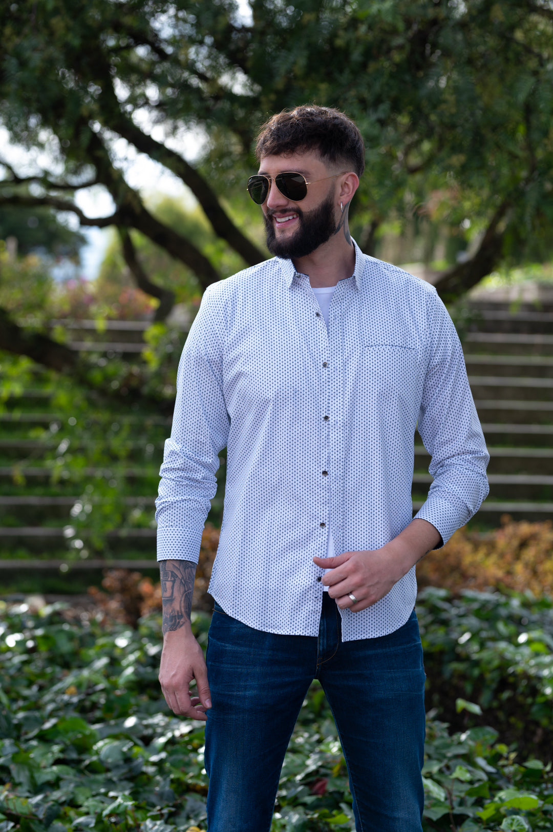 Camisa de Hombre 31156 Blanca