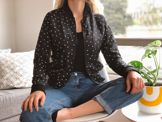 Chaqueta impermeable 26050 Negro