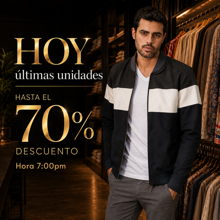 ULTIMAS UNIDADES 2026 HOMBRE