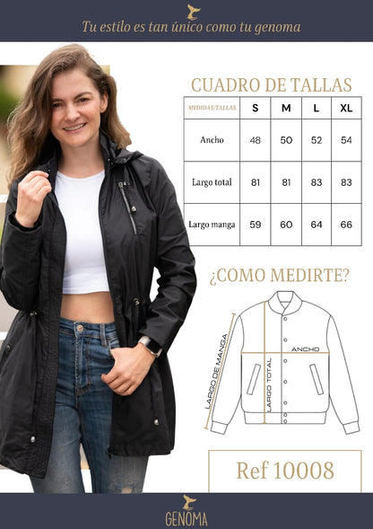10008 Parka impermeable