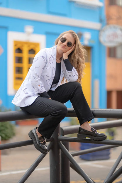 Blazer Abre tus Alas 25059 Blanco