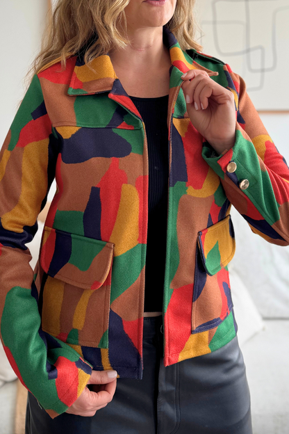 26148-8 Chaqueta en Paño Larga