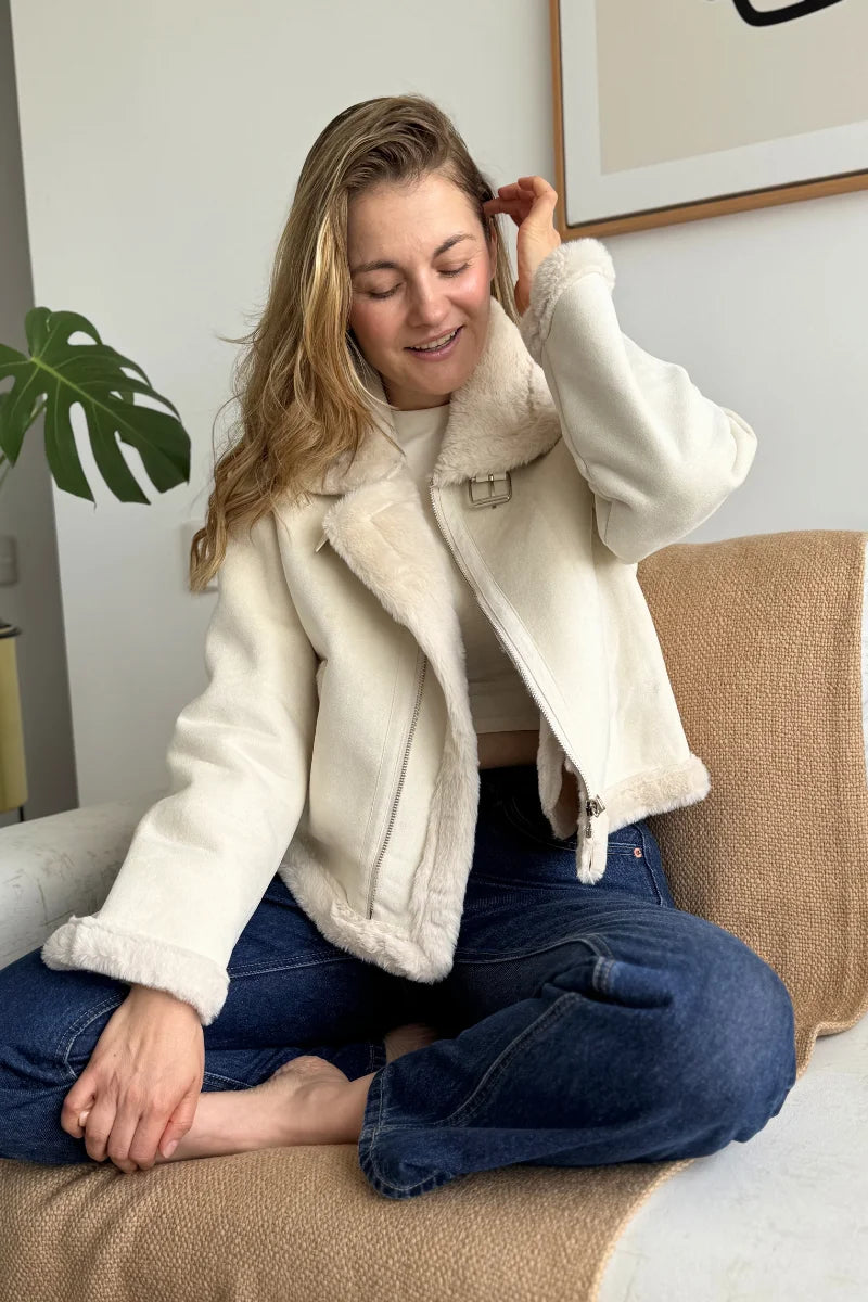 10065 Chaqueta Ovejera para mujer